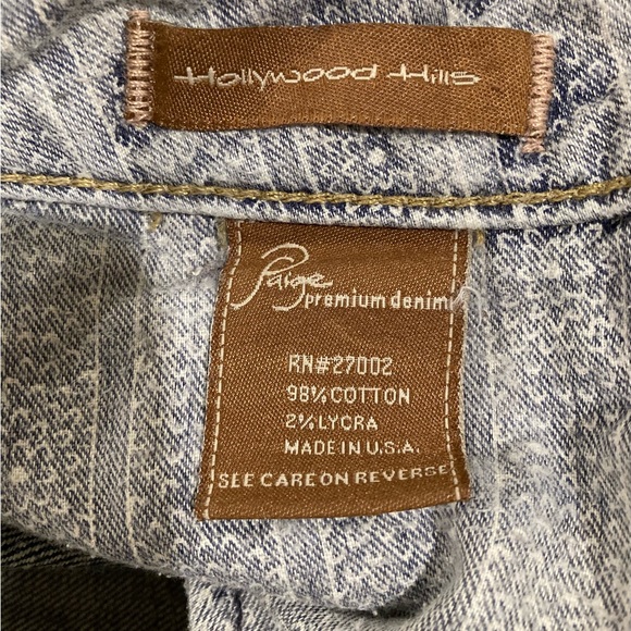 Paige Premium Denim Hollywood Hills Jeans, Size 26 - Picture 7 of 10